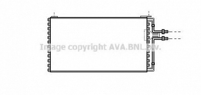 AVA QUALITY COOLING st5029 -  Конденсатор, кондиционер